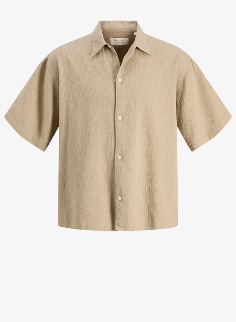 JACK & JONES Crockery Casual Short Sleeve Shirt for Men | Best Price UAE